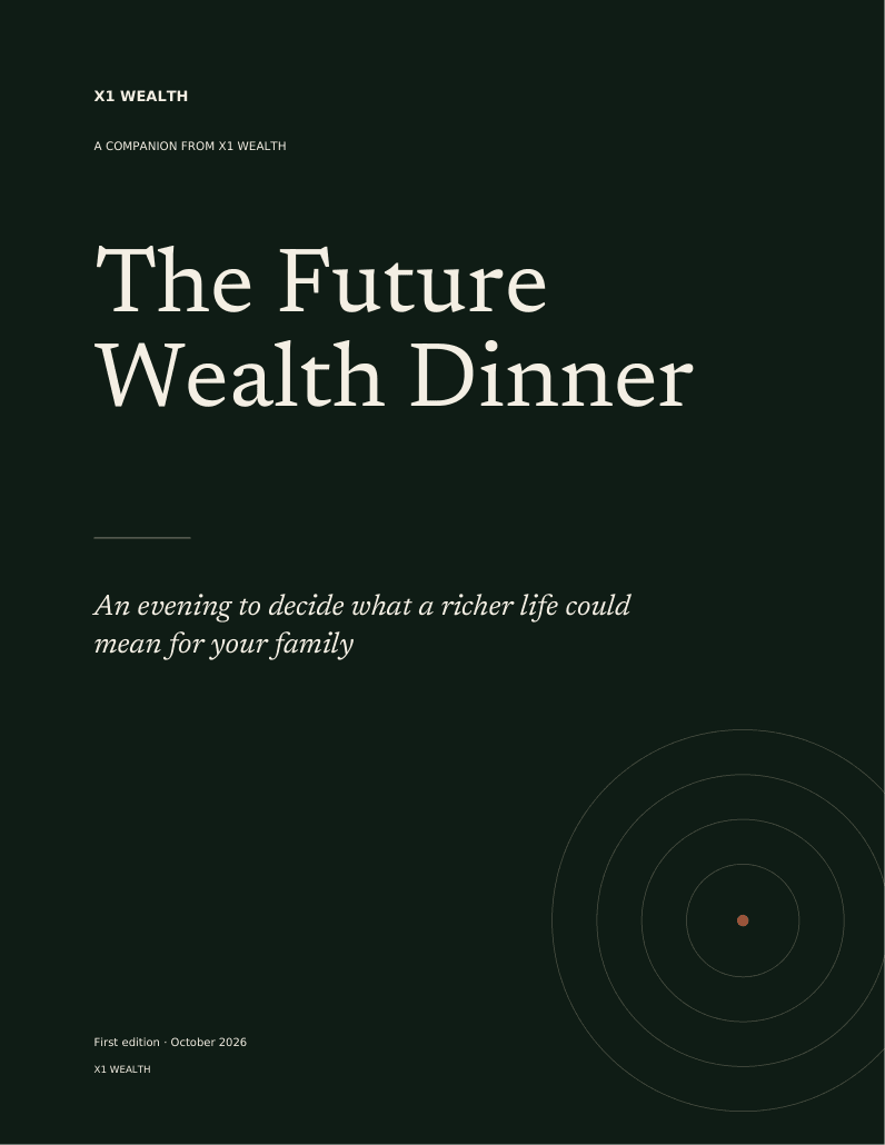 The Future Wealth Dinner cover